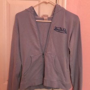 VonDutch Baby Blue Jacket